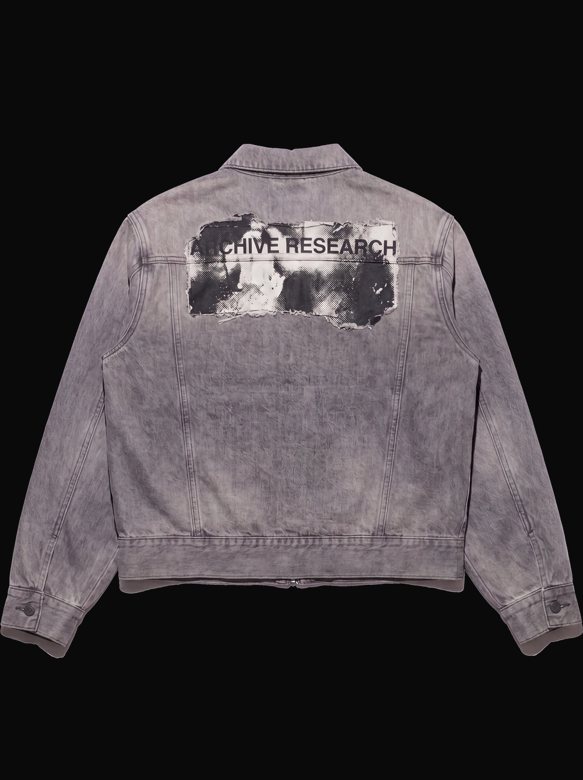 Archive Grey Jacket &mdash; back