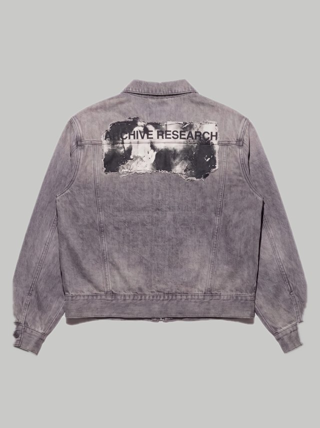 Archive Grey Jacket &mdash; back