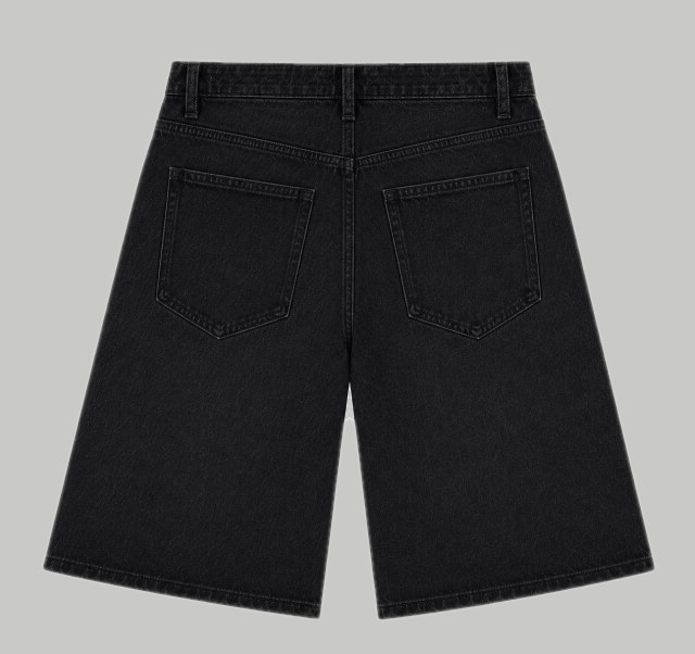 Black Fade Jort &mdash; back