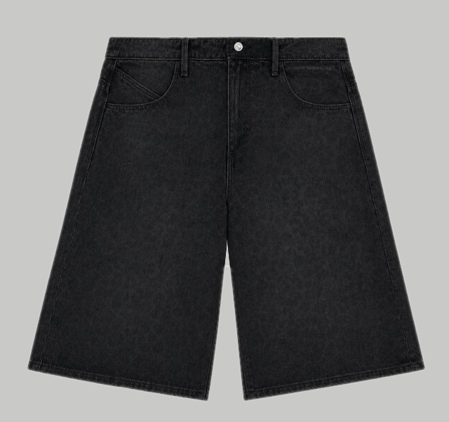 Black Fade Jort &mdash; front