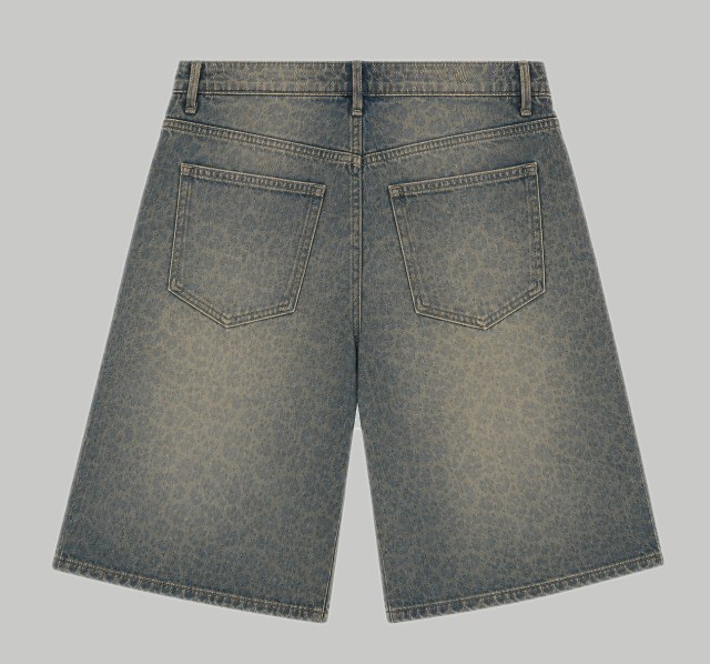 Vintage Wash Jort &mdash; back